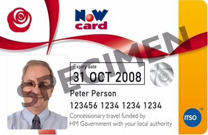 disabled persons concessionary bus pass